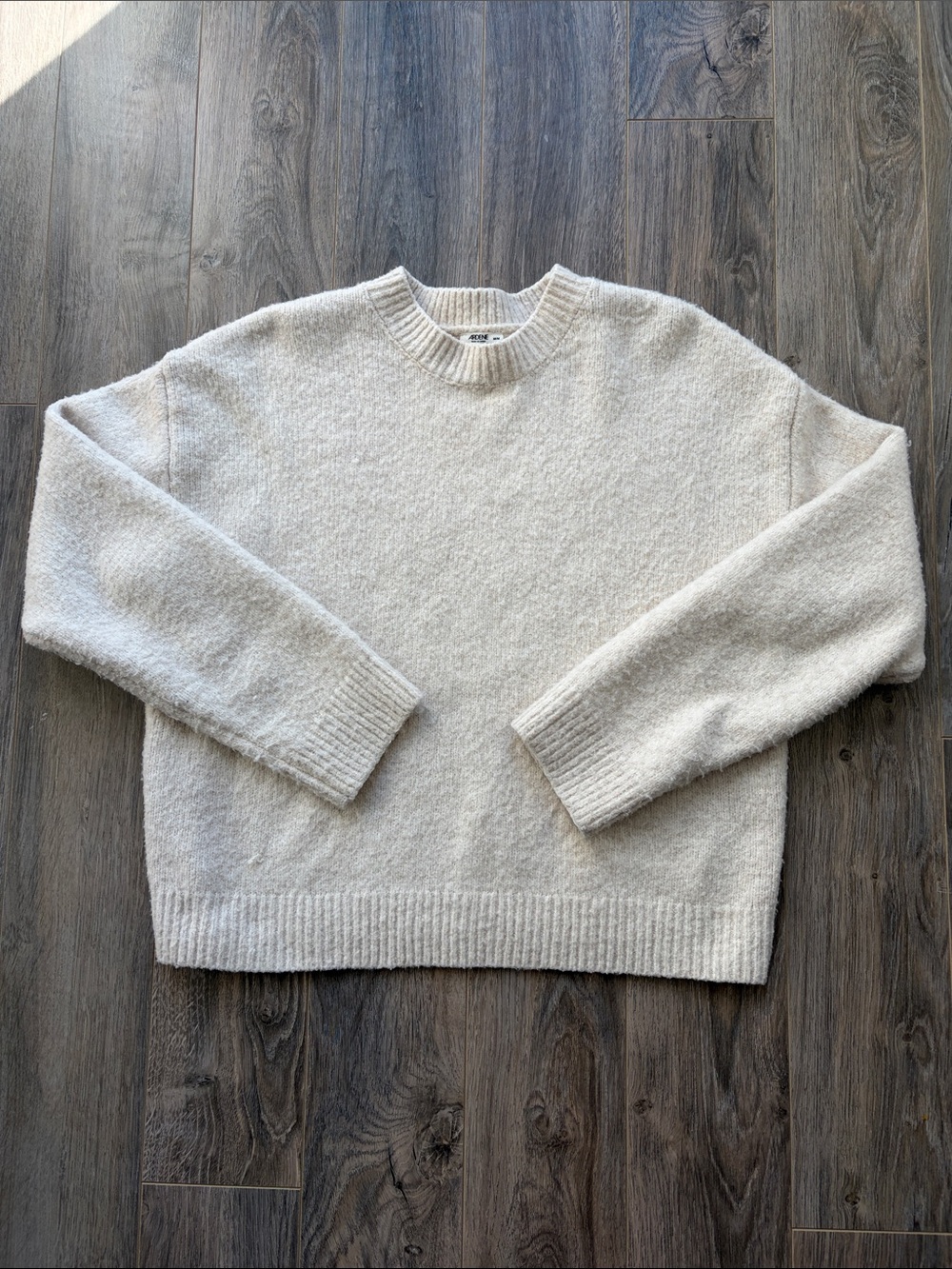 Ardene Cream Crewneck Sweater